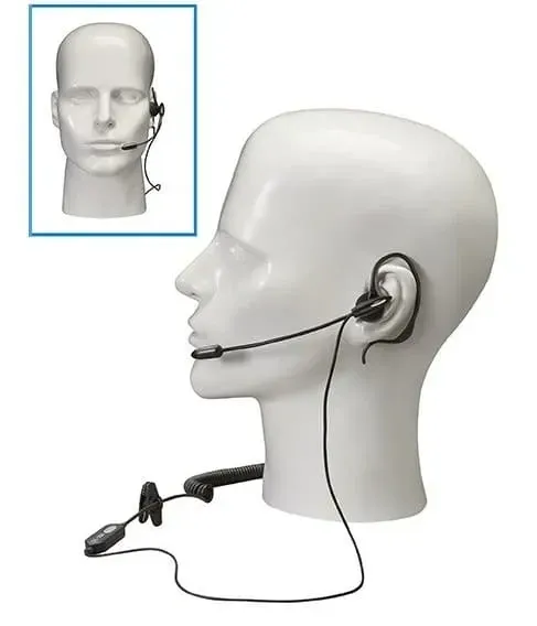 MT-500 Earspeaker With Adjustable Compact Boom Microphone