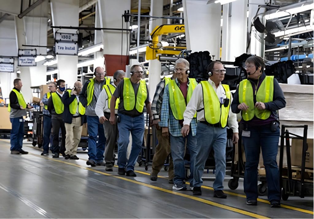 manufacturing tour walkthrough